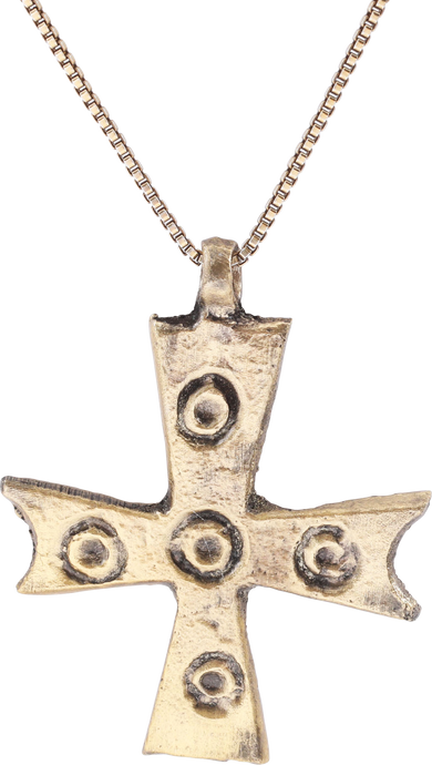 ROMAN/BYZANTINE CROSS, C.5TH-8TH CENTURY AD - Picardi Jewelry