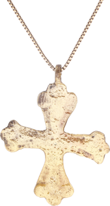 SPANISH COLONIAL CROSS, 17TH CENTURY - Picardi Jewelry