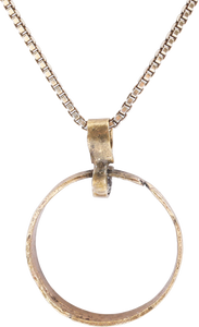 VIKING BEARD RING NECKLACE, 9TH-11TH CENTURY - Picardi Jewelry