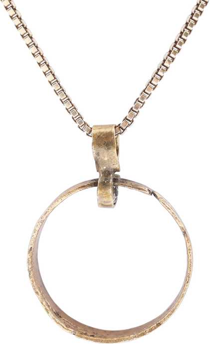 VIKING BEARD RING NECKLACE, 9TH-11TH CENTURY - Picardi Jewelry