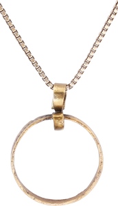 VIKING BEARD RING NECKLACE, 9TH-11TH CENTURY - Picardi Jewelry