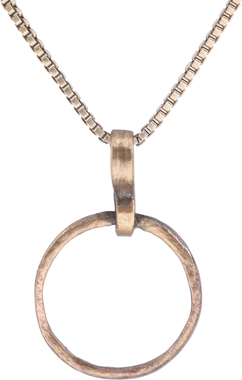 VIKING BEARD RING NECKLACE, 9TH-11TH CENTURY - Picardi Jewelry
