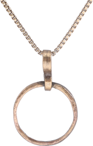 VIKING BEARD RING NECKLACE, 9TH-11TH CENTURY - Picardi Jewelry