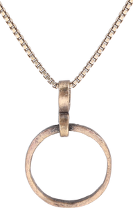 VIKING BEARD RING NECKLACE, 9TH-11TH CENTURY - Picardi Jewelry