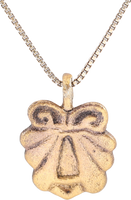 GOOD SCANDINAVIAN HEART PENDANT, 11TH-12TH CENTURY AD - Picardi Jewelry