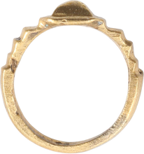 FINE ROMAN PROSTITUTE'S RING, C.100-300 AD, SIZE 3 ½ - Picardi Jewelry