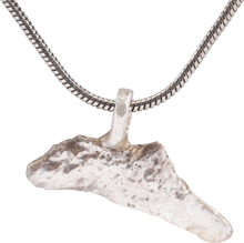 GREEK/UKRAINIAN BRONZE DOLPHIN PENDANT NECKLACE, 5TH-4TH CENTURY BC - Picardi Jewelry