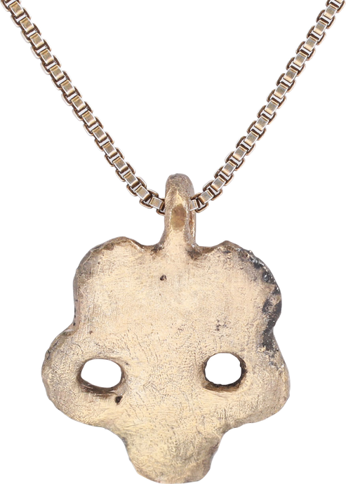 MEDIEVAL LADY’S PENDANT NECKLACE C.1300-1500 AD - Picardi Jewelry