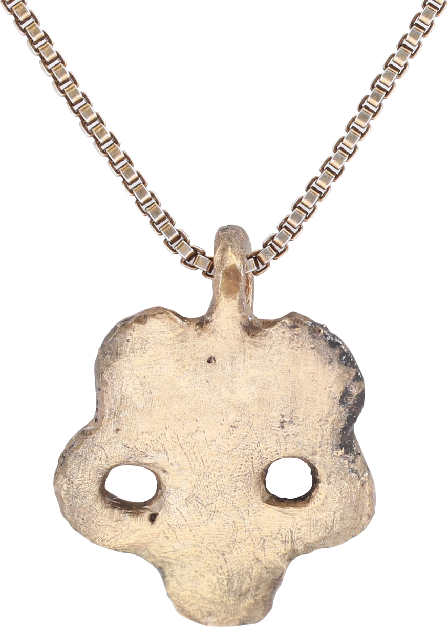 MEDIEVAL LADY’S PENDANT NECKLACE C.1300-1500 AD - Picardi Jewelry