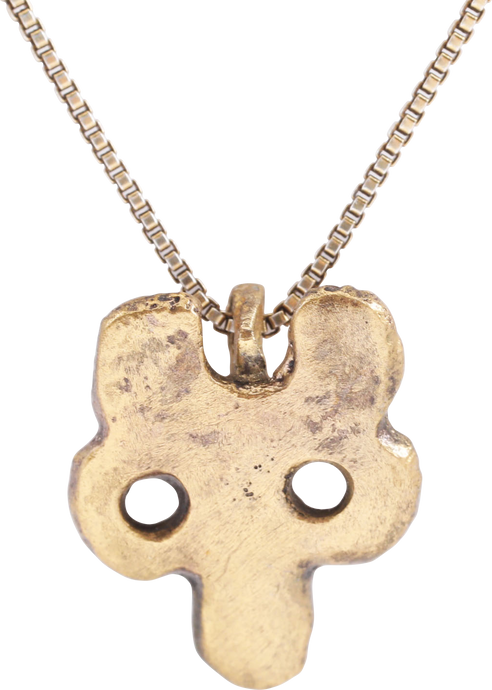 MEDIEVAL LADY’S PENDANT NECKLACE C.1300-1500AD - Picardi Jewelry