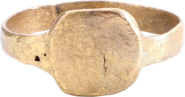 LATE ROMAN RING 3RD-6TH CENTURY AD, SIZE 10 3/4 - Picardi Jewelry