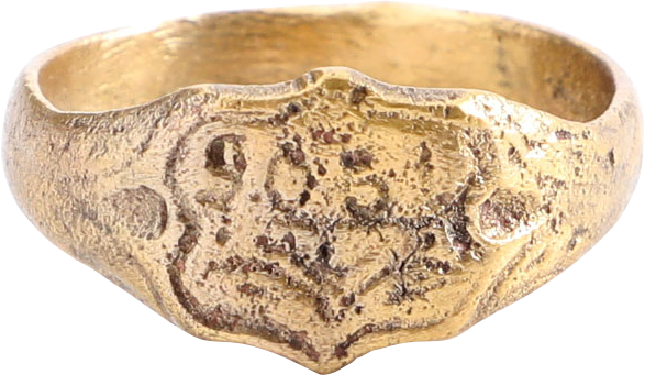 AUSTRO-HUNGARIAN SOLDIER’S RING C.1880-90, SIZE 8 3/4 - Picardi Jewelry