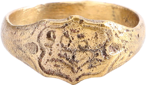 AUSTRO-HUNGARIAN SOLDIER’S RING C.1880-90, SIZE 8 3/4 - Picardi Jewelry