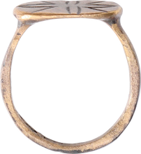 MEDIEVAL EUROPEAN RING 15TH-17TH CENTURY, SIZE 7 ¼ - Picardi Jewelry