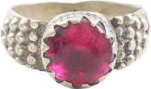 GOOD 19TH CENTURY EASTERN EUROPEAN GYPSY RING, SIZE 9 ½ - Picardi Jewelry