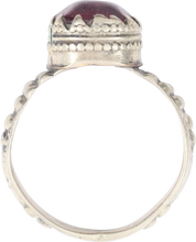 GOOD 19TH CENTURY EASTERN EUROPEAN GYPSY RING, SIZE 9 ½ - Picardi Jewelry
