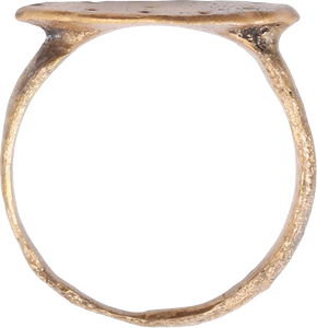 MEDIEVAL ANGLO-SAXON (ENGLISH) RING, 7TH-9TH CENTURY AD, SIZE 9 - Picardi Jewelry