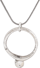 CELTIC PROSPERITY RING NECKLACE, C.300-100 BC - Picardi Jewelry