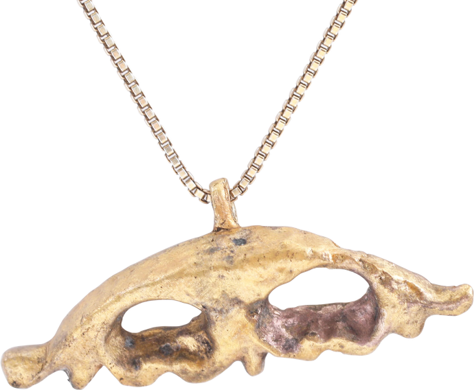 FINE VIKING LUNAR/ASTROLOGICAL PENDANT C.800-900 AD - Picardi Jewelry