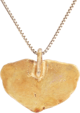 SCANDINAVIAN HEART PENDANT NECKLACE, 12TH-13TH CENTURY AD - Picardi Jewelry