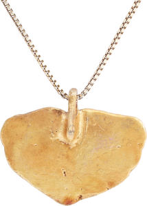 SCANDINAVIAN HEART PENDANT NECKLACE, 12TH-13TH CENTURY AD - Picardi Jewelry