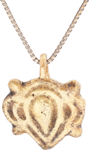 VIKING HEART PENDANT C.900-1000 AD - Picardi Jewelry