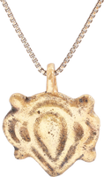 VIKING HEART PENDANT C.900-1000 AD - Picardi Jewelry