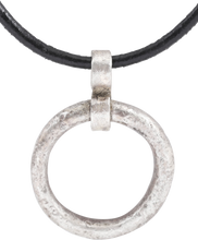 CELTIC PROSPERITY RING NECKLACE, C.400-100 BC - Picardi Jewelry