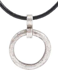 CELTIC PROSPERITY RING NECKLACE, C.400-100 BC - Picardi Jewelry