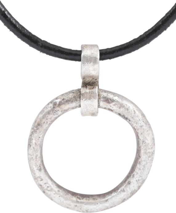 CELTIC PROSPERITY RING NECKLACE, C.400-100 BC - Picardi Jewelry