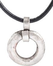 CELTIC PROSPERITY RING NECKLACE, C.400-100 BC - Picardi Jewelry