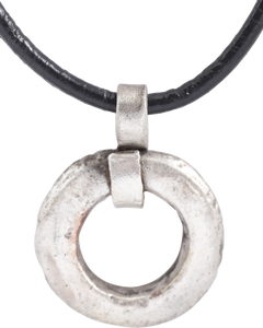 CELTIC PROSPERITY RING NECKLACE, C.400-100 BC - Picardi Jewelry