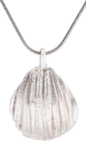 ROMAN LADY’S SHELL PENDANT NECKLANCE 1ST-4TH CENTURY AD - Picardi Jewelry