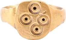 MEDIEVAL ANGLO-SAXON (ENGLISH) RING, SIZE 10 - Picardi Jewelry