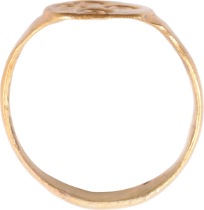 MEDIEVAL ANGLO-SAXON (ENGLISH) RING, SIZE 10 - Picardi Jewelry