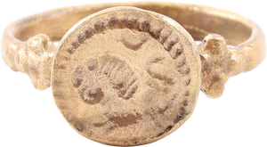 ROMAN RING, 2ND-4TH CENTURY AD, SIZE 11 - Picardi Jewelry