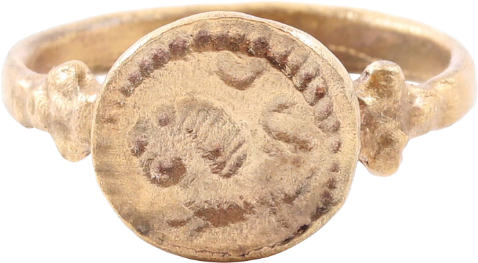 ROMAN RING, 2ND-4TH CENTURY AD, SIZE 11 - Picardi Jewelry