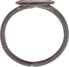 EUROPEAN ANTI REFORMATION (CATHOLIC) RING, 16TH CENTURY, SIZE 9 ¾-10 - Picardi Jewelry