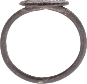 EUROPEAN ANTI REFORMATION (CATHOLIC) RING, 16TH CENTURY, SIZE 9 ¾-10 - Picardi Jewelry