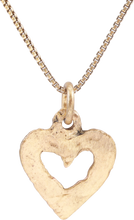 ANCIENT VIKING HEART PENDANT NECKLACE, 866-1067 AD - Picardi Jewelry