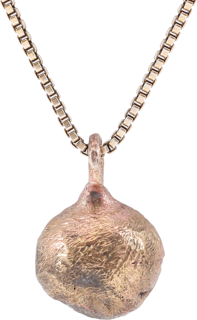 ANCIENT ROMAN WOMAN'S PENDANT NECKLACE, 1ST-3RD CENTURY - Picardi Jewelry