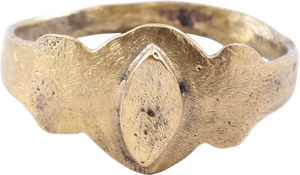 LATE MEDIEVAL WOMAN'S FASHION RING, SIZE 9 - Picardi Jewelry