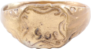 AUSTRO-HUNGARIAN SOLDIER’S RING, 1909, SIZE 9 1/4 - Picardi Jewelry