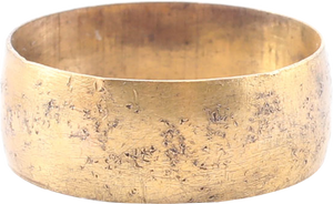VIKING WEDDING RING, 9TH-11TH CENTURY AD, SIZE 12 - Picardi Jewelry