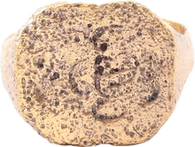 BYZANTINE MAN’S RING C.500-800 AD, SIZE 11 - Picardi Jewelry