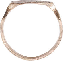 MEDIEVAL EUROPEAN CHRISTIAN RING, 15TH-17TH CENTURY, SIZE 9 1/2 - Picardi Jewelry