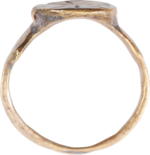 MEDIEVAL EUROPEAN CHRISTIAN RING, SIZE 6 ¼ - Picardi Jewelry
