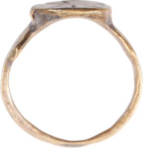 MEDIEVAL EUROPEAN CHRISTIAN RING, SIZE 6 ¼ - Picardi Jewelry