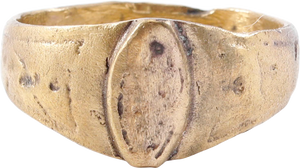 LATE MEDIEVAL WOMAN'S FASHION RING, 15TH-16TH CENTURY AD, SIZE 9 1/4 - Picardi Jewelry