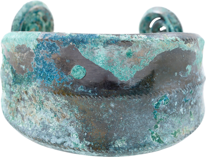 CELTIC BRONZE BRACELET C.200-100BC - Picardi Jewelry